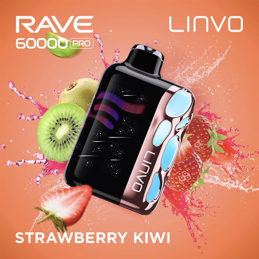 Linvo Rave 60K - Strawberry Kiwi