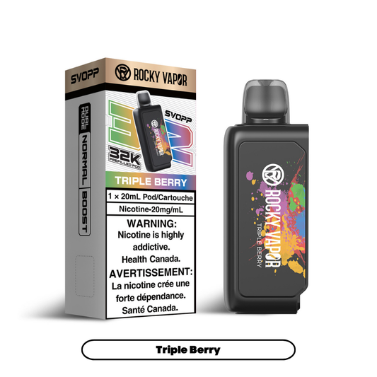 SVOPP ROCKY VAPOR OXBAR [PREFILLED PODS] - Triple Berry