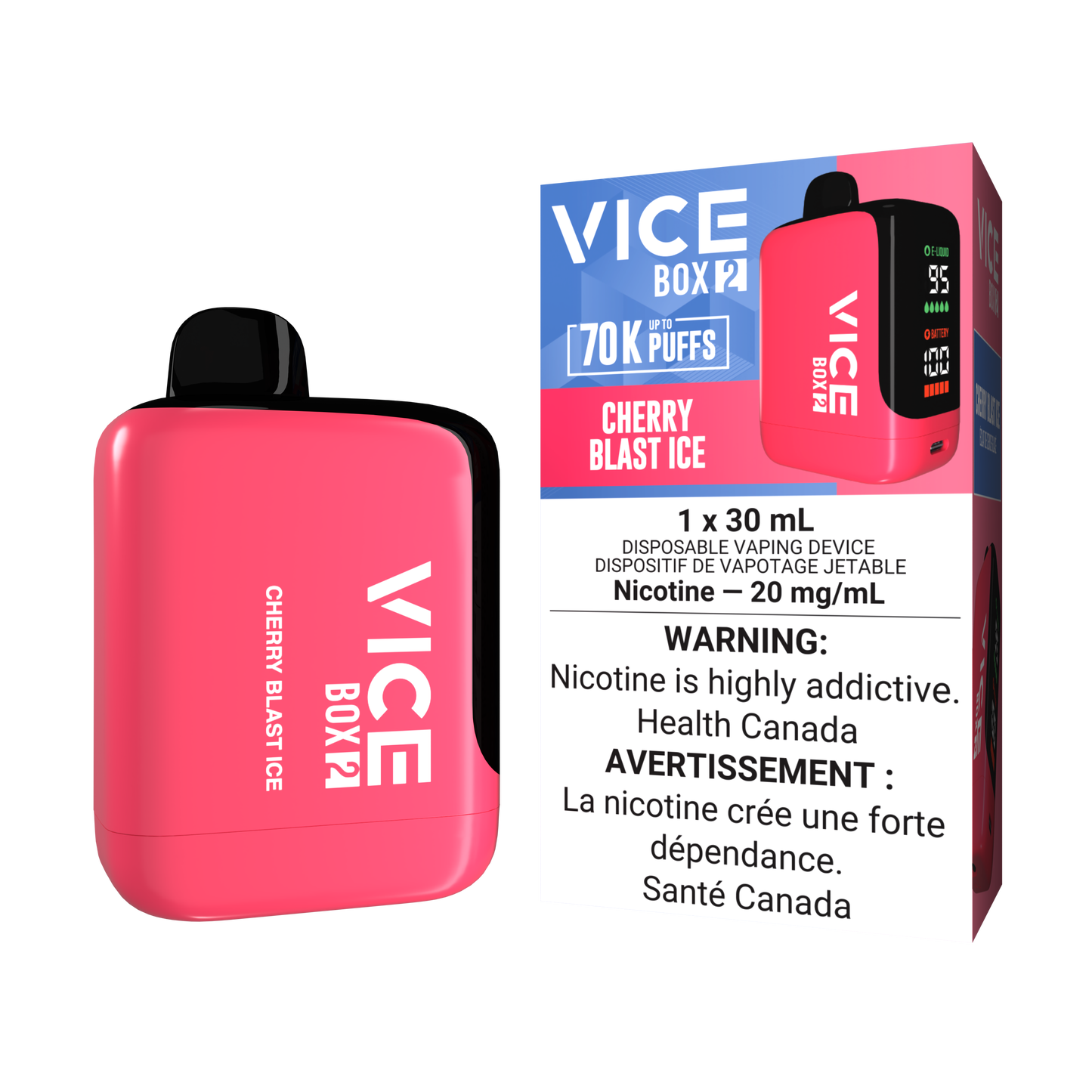 Vice Box 2 70K - Cherry Blast Ice