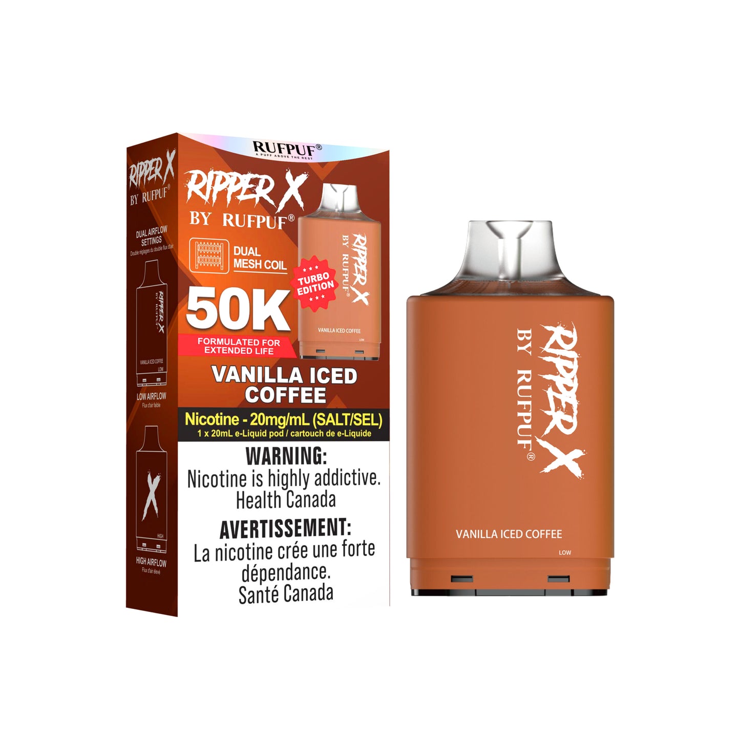 Ripper X - Vanilla Iced Coffee