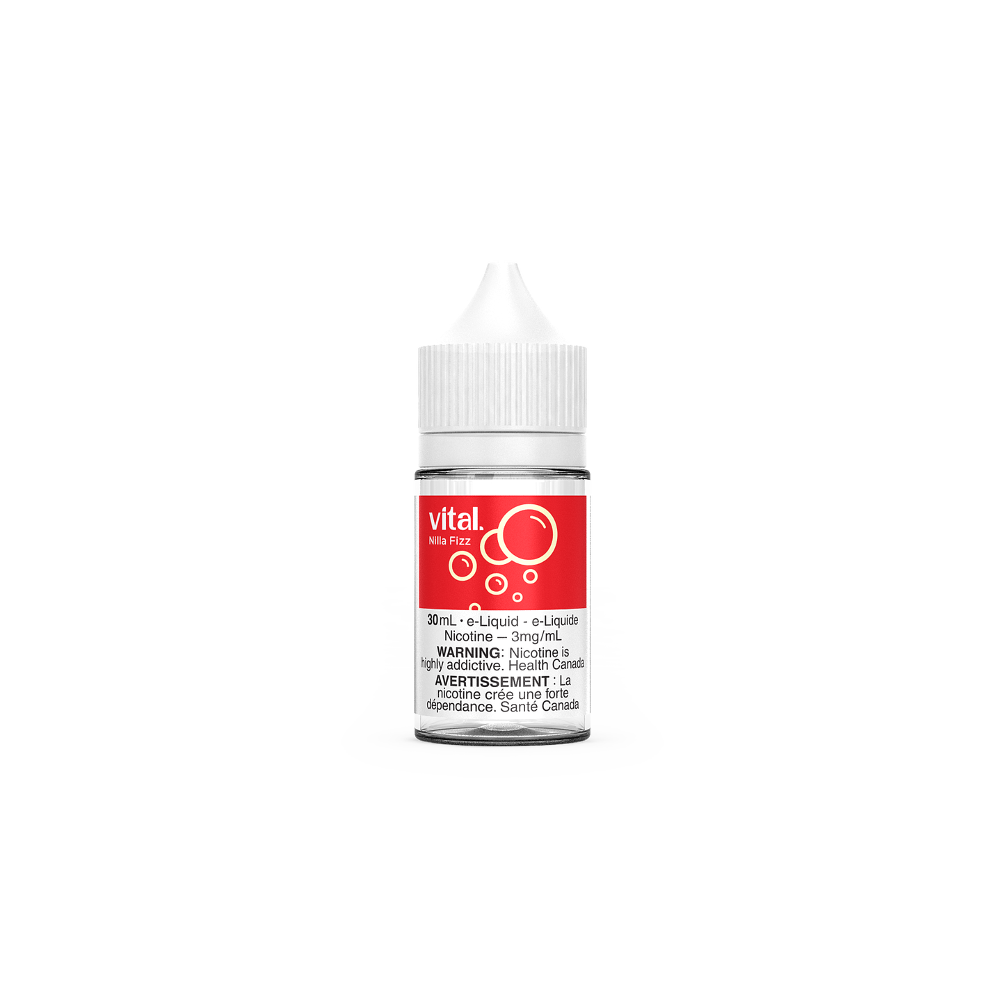 Vital E-Liquid 30ML 3MG - Nilla Fizz