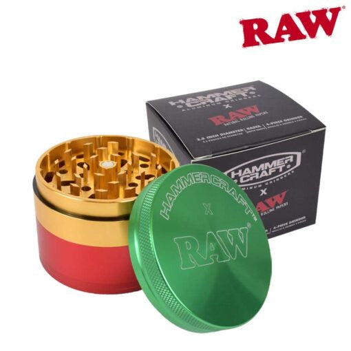 RAW x HAMMERCRAFT ALUMINUM CNC GRINDER - BlazenHaze