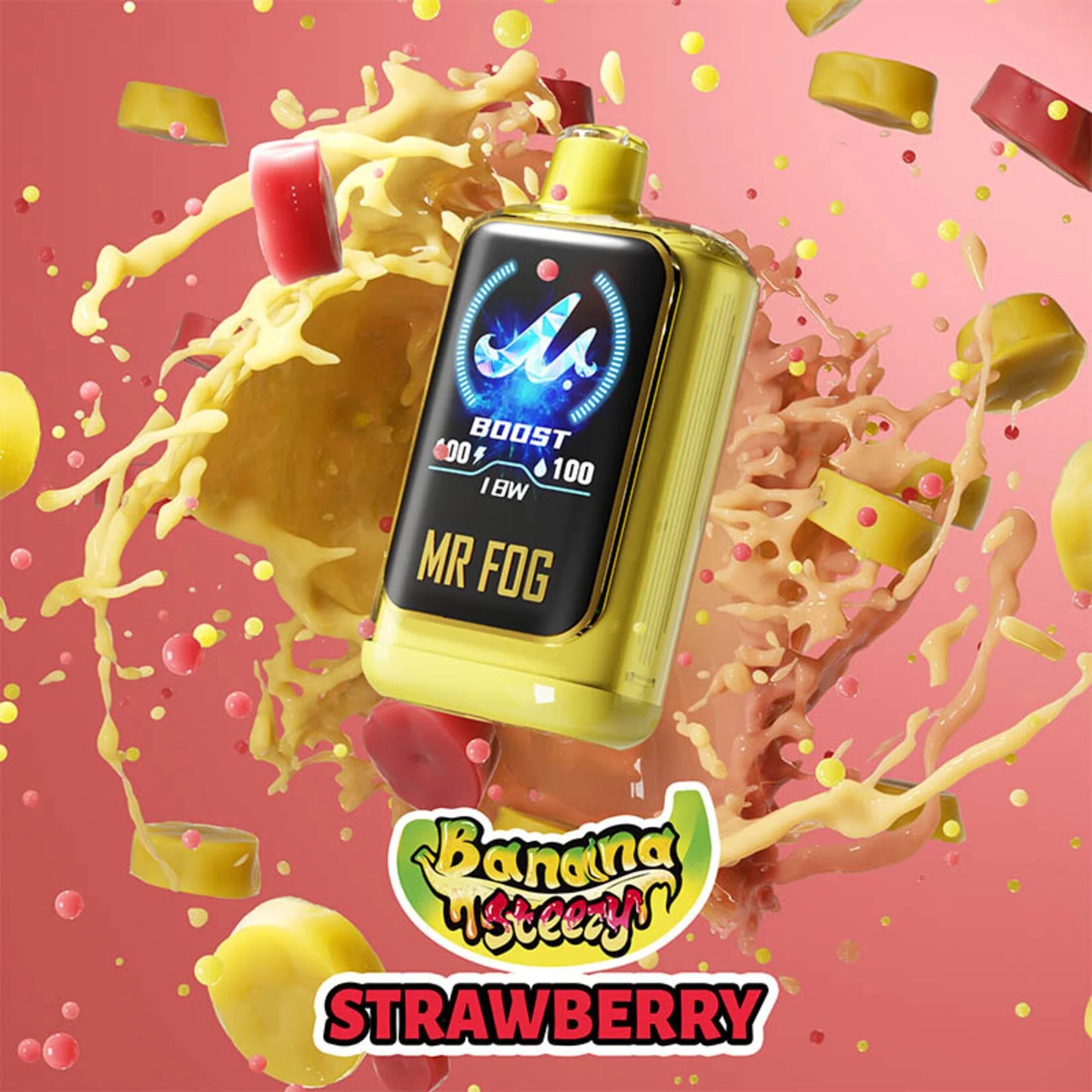 MR FOG NOVA - Banana Steezy Strawberry