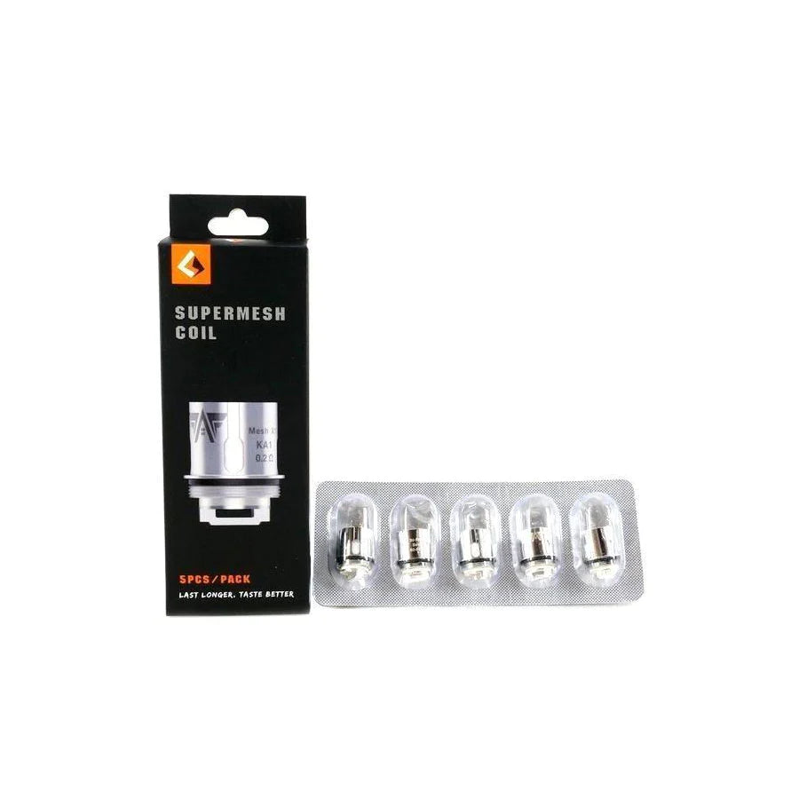 GEEKVAPE SUPER MESH REPLACEMENT COILS (5 PACK)- SUPER MESH X2 0.4OHM