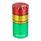 Pulsar 4-Piece 2" Storage Grinder Rasta Color