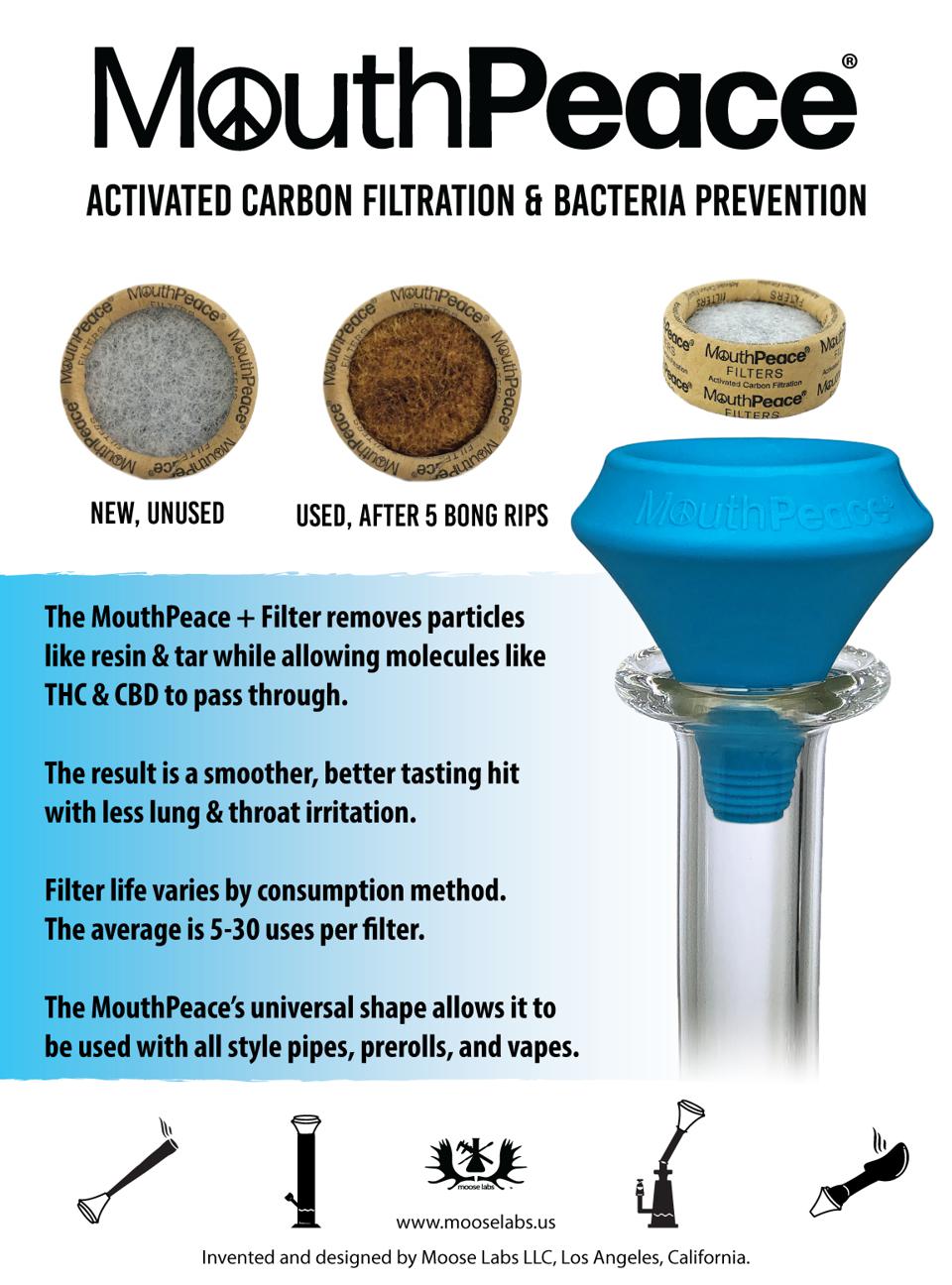 Moose Labs - Mouth Peace Carbon Activated Filtration - BlazenHaze