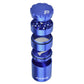 Pulsar 4-Piece 2" Storage Grinder Rasta Color