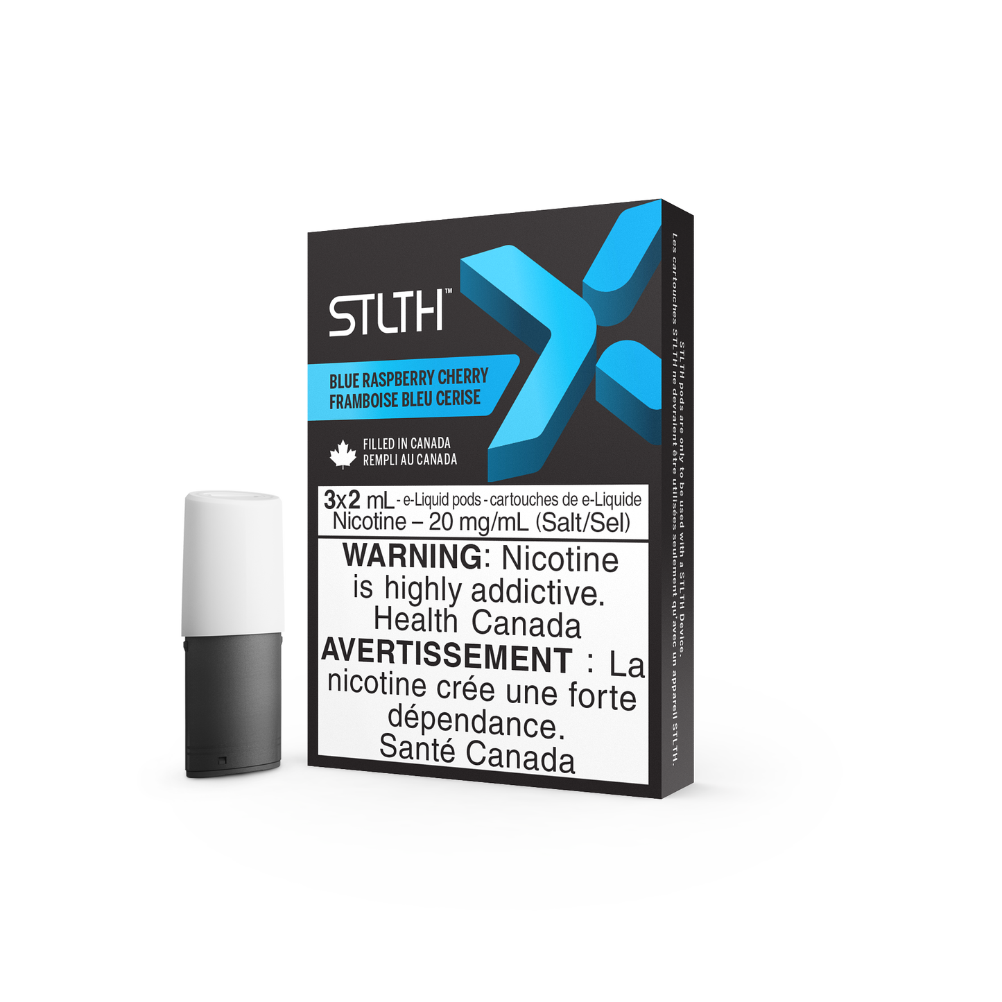 STLTH X PODS- Blue Raspberry Cherry