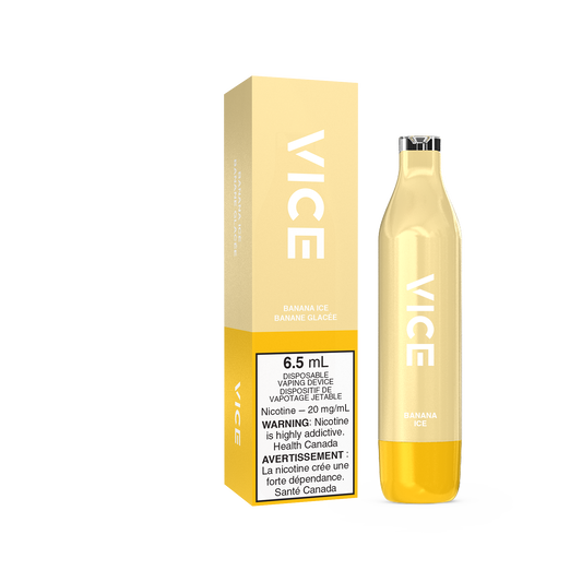 VICE 2500 DISPOSABLE - BANANA ICE - BlazenHaze