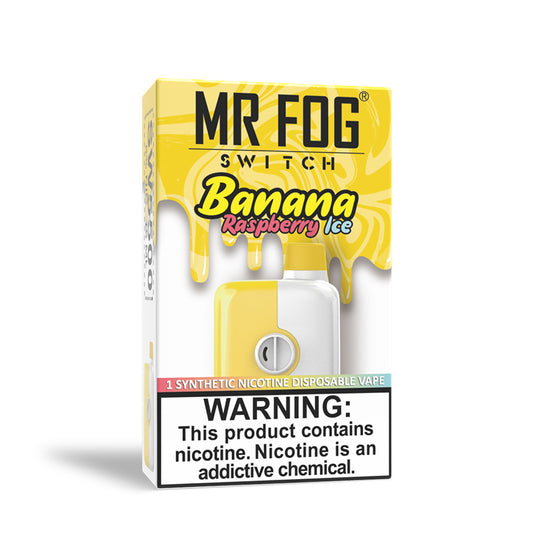 MR FOG SWITCH 5500 PUFFS BANANA RASPBERRY ICE - BlazenHaze