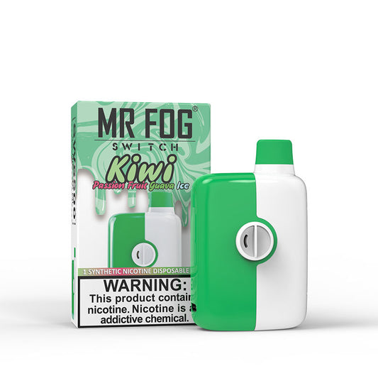 MR FOG SWITCH 5500 PUFFS KIWI PASSION FRUIT GUAVA ICE