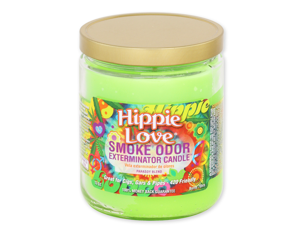 Smoke Odor - 13oz Candle - Hippie Love - BlazenHaze