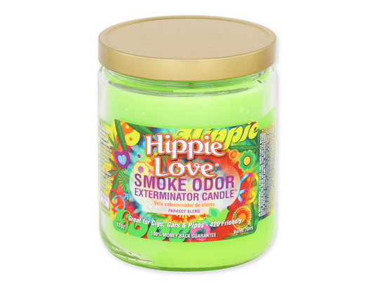 Smoke Odor - 13oz Candle - Hippie Love - BlazenHaze