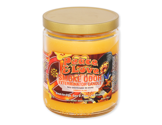 Smoke Odor - 13oz Candle - Peace & Love