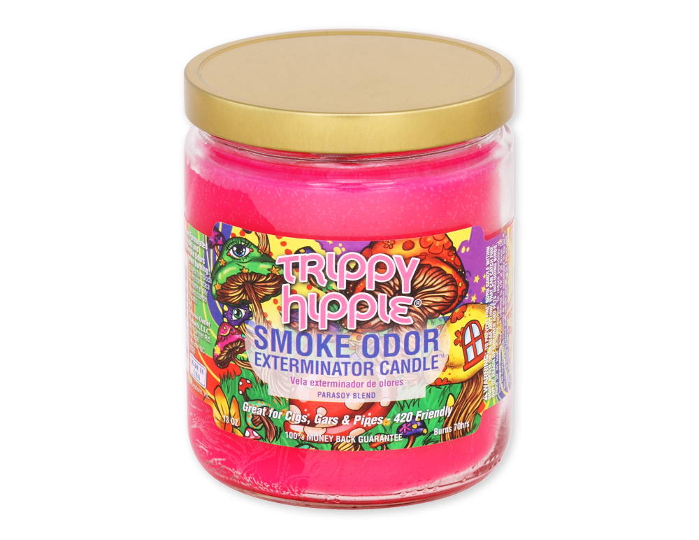 Smoke Odor - 13oz Candle - Trippy Hippie