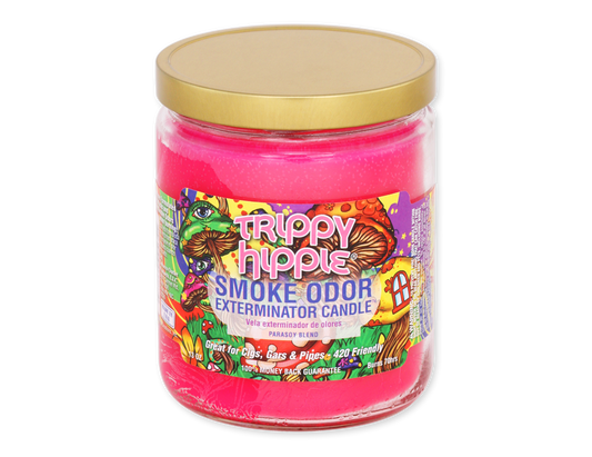 Smoke Odor - 13oz Candle - Trippy Hippie